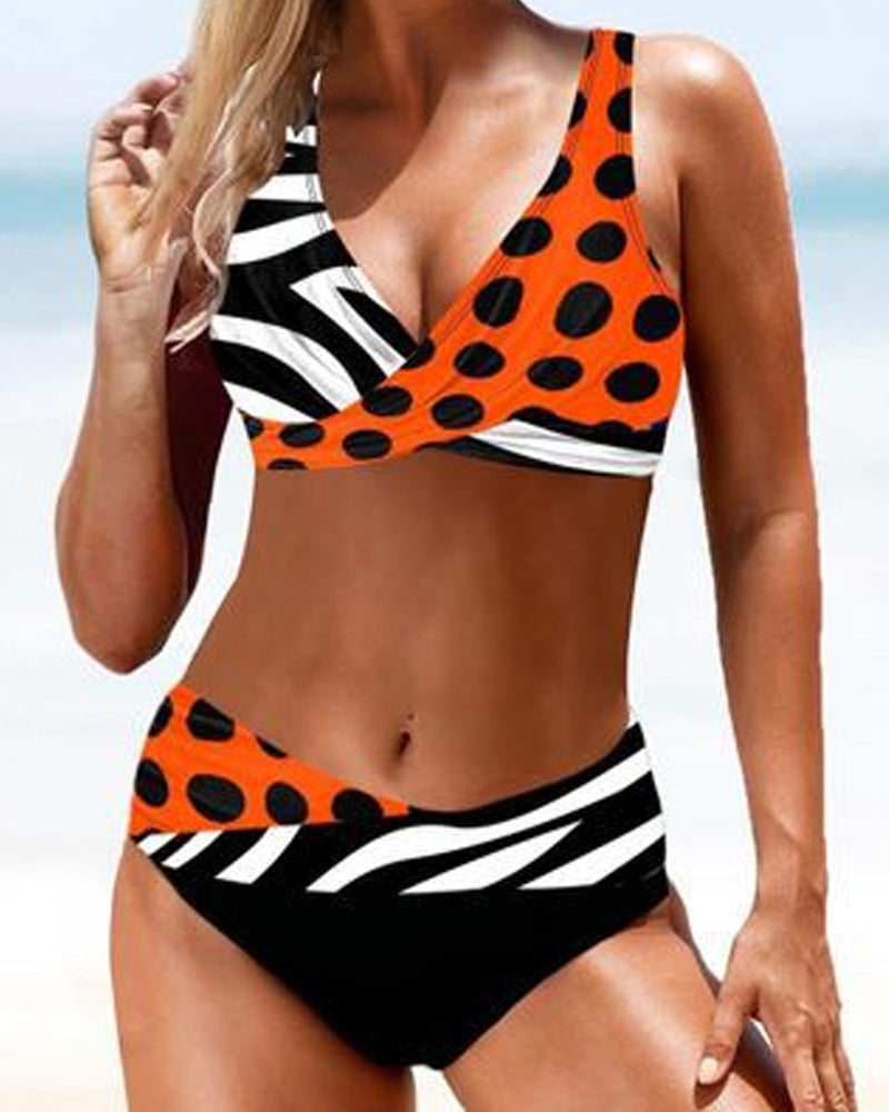 Eva - Farbenfroher, Fröhlicher Bikini