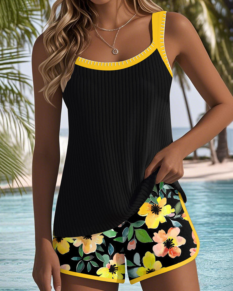 Elegantes Zweiteiliges Tankini-Set