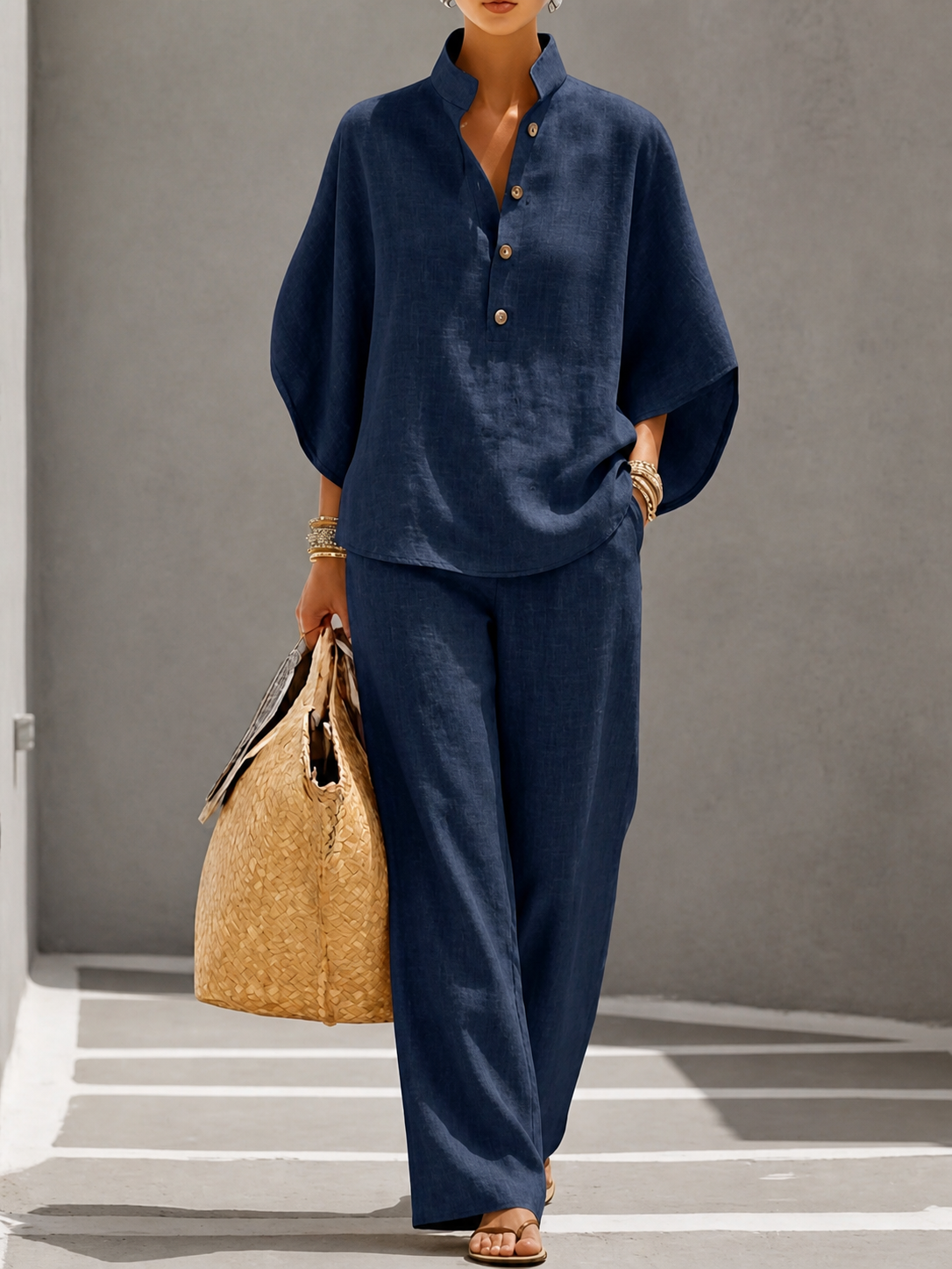 Arienne | Leinen Ensemble · Flüssigkeit & Natürliche Eleganz