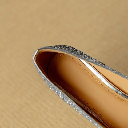 Katrien | Glitzer-Pumps