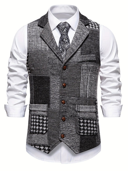 Klassisches Patchwork-Weste