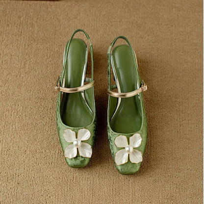 Eloise - Elegante Damesschoen met Bloemdetail
