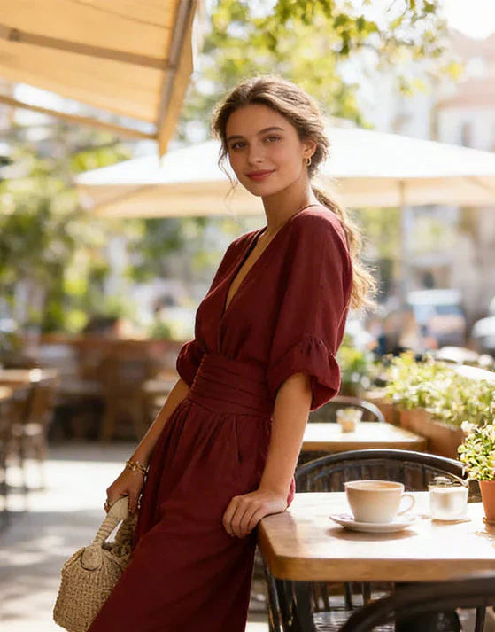 Élise – Un mono elegante y de corte fluido